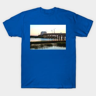 Beaufort Woods Memorial Bridge at Sunset T-Shirt